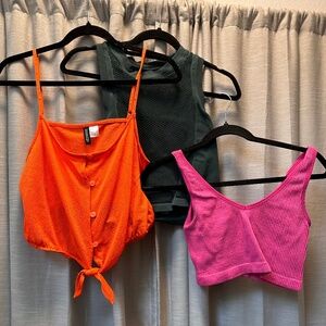 Assorted tanks